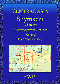 Zentral Asien Karten - Chimkent