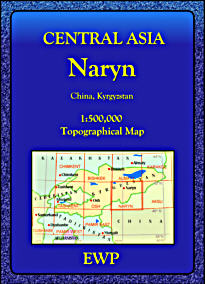 Zentral Asien Karten - Naryn