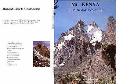 Mount Kenia Karte