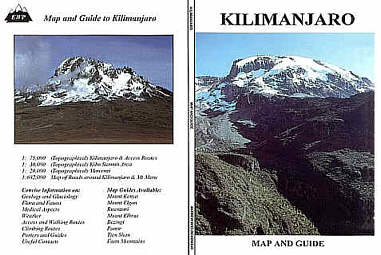 kilimanjaro map